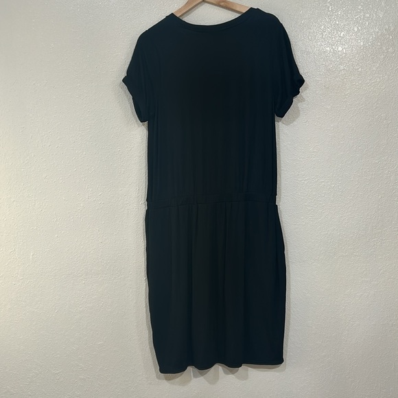32 DEGREE WOMENS SOFT LUX BLACK DRESS Sz LARGE NEW - Picture 2 of 9